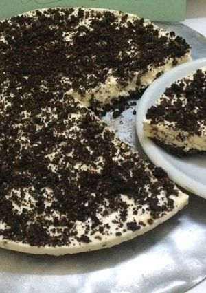 صورة لوصفة تشيز كيك الاوريو