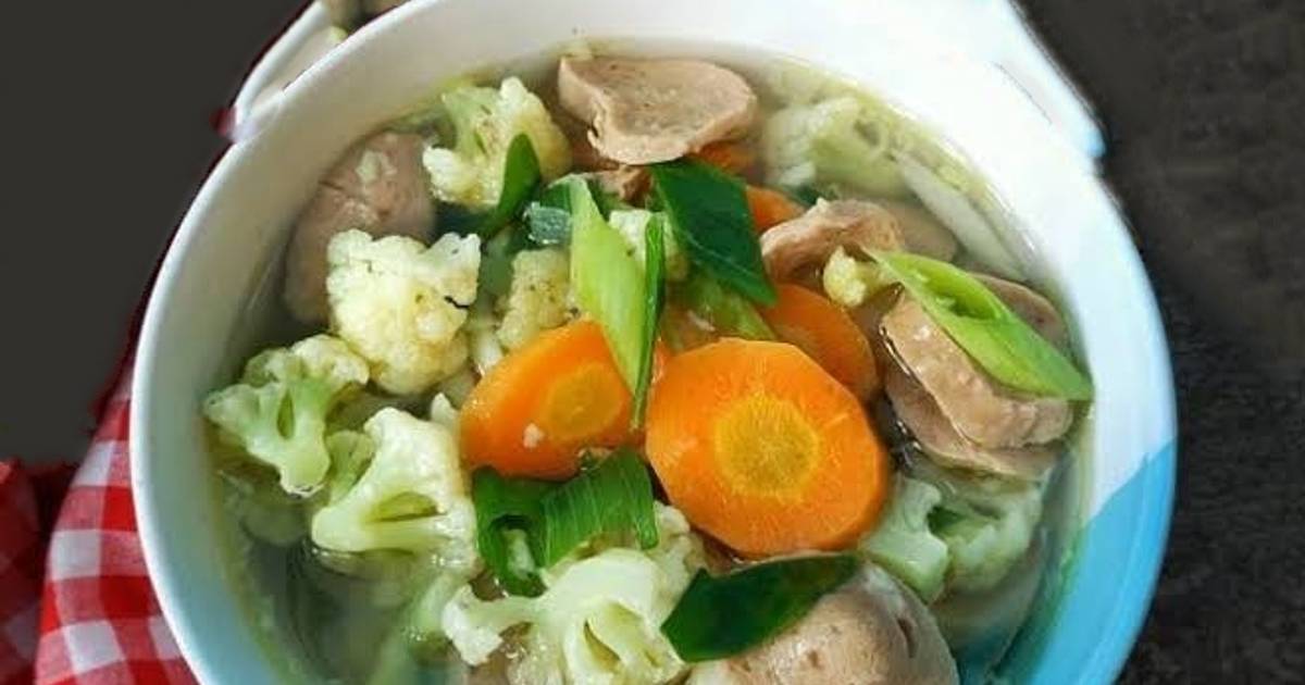 Resep Sop Kembang Kol Oleh Ayuaryani2510 Cookpad