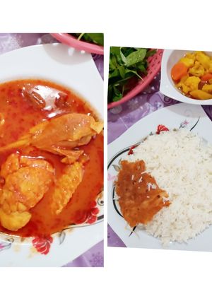 عکسی از دستور خورشت مرغ 😋