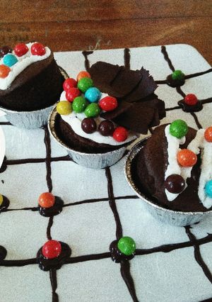 Foto resep Cup cake "blackforest,