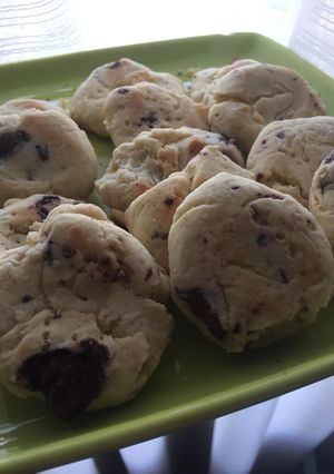 Una foto de Galletitas con pedacitos de chocolate