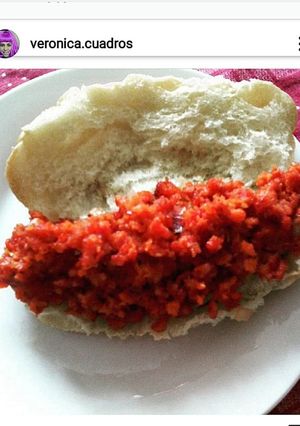 Una foto de Pan con Salchicha Huachana