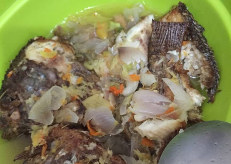 Resep Cobek ikan nila, Enak Banget