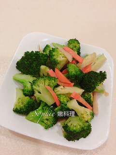 清炒花椰菜🥦 的食譜成品照片