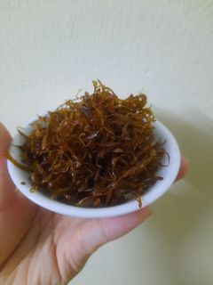 Hình của món Ruốc nấm đùi gà (món chay).