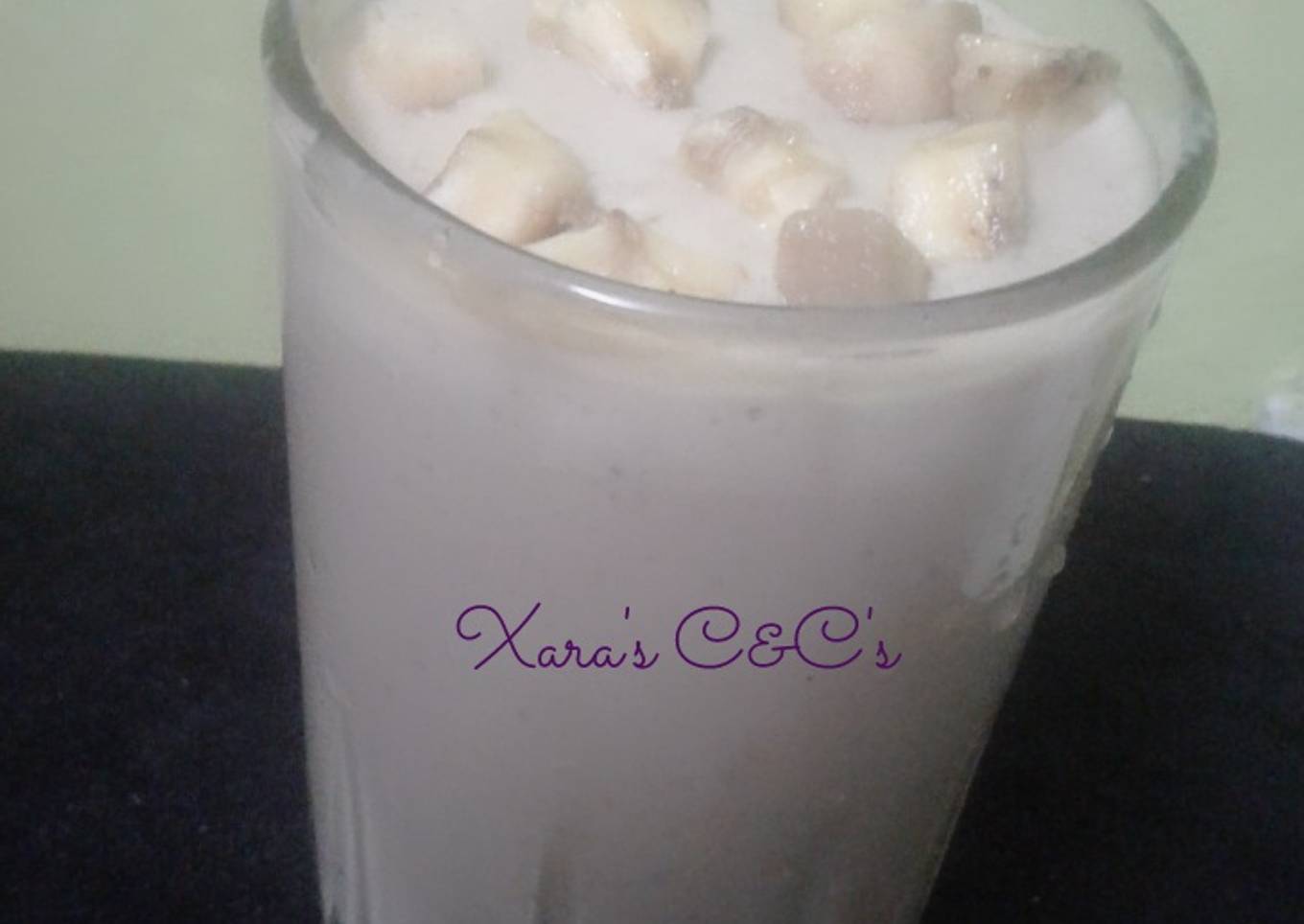 Banana milk shake