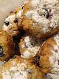 Muffin mirtilli e mandorle
