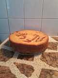 Torta matera de ricota con dulce de leche