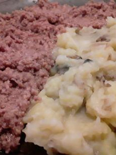 Una foto de Atún con puré de papas - Bajas calorías y colesterol