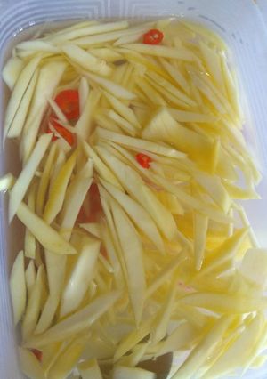 Foto resep Manisan mangga pedas manis