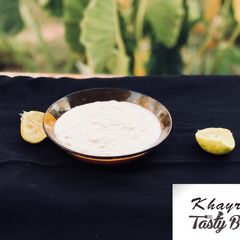 A picture of Home made cream cheese.