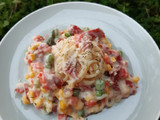 Beef - Veggies Spaghetti Carbonara