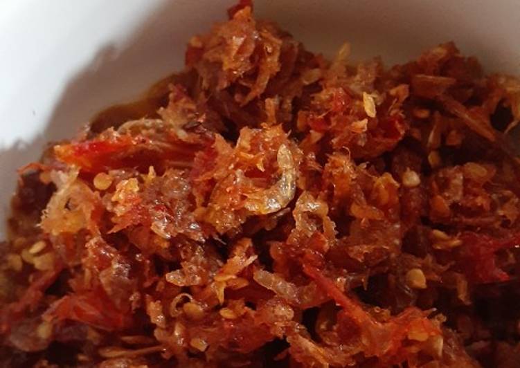 Bumbu meracik Sambal Ebi kering yang Menggugah Selera