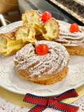 Rosquillas con masa choux en Freidora de Aire, “sin gluten”