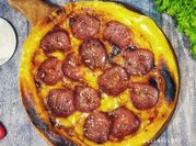 Gambar topping pizza pepperoni