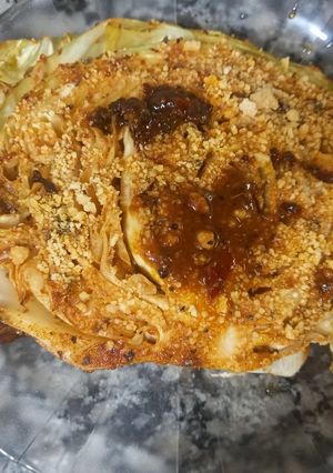 Una foto de Repollo Blanco Gratinado al Horno