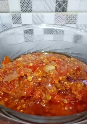 Foto resep Sambel Bawang Bu Rudy ala Puteri Kian Lee