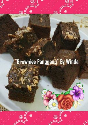 Foto resep Brownies panggang alamanda