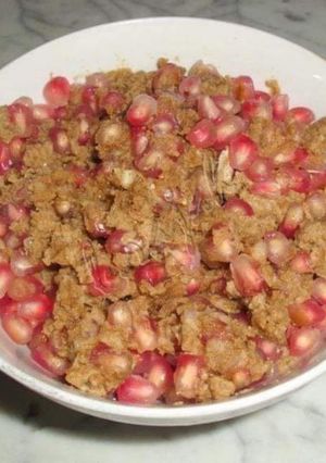 صورة لوصفة زميطة بالرمان