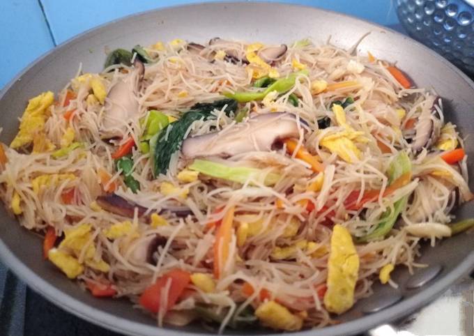 Japchae bihun goreng rebus alaala