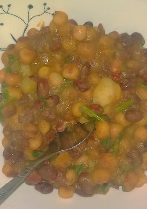 A picture of Githeri special.