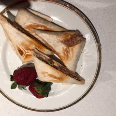 Coned beef wrap A picture of Coned beef wrap.