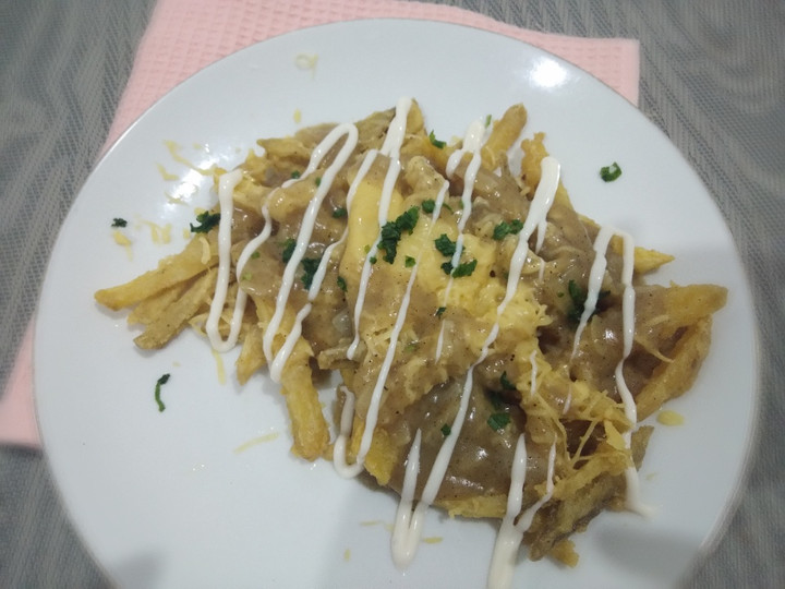 Resep Poutine with gravy sauce yang Lezat Sekali