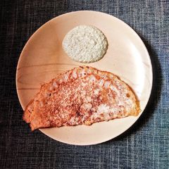 Jhatpat Oats Dosa A picture of Jhatpat Oats Dosa.