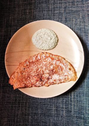 A picture of Jhatpat Oats Dosa.