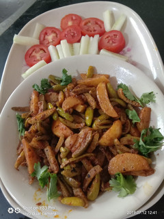A picture of Sweet and sour coconia.