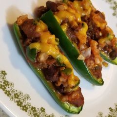 A picture of Chili Cheese Stuffed Jalapenos.