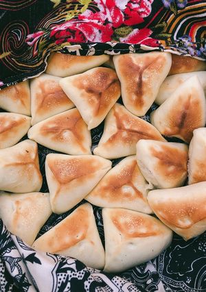 صورة لوصفة فطائر السبانخ