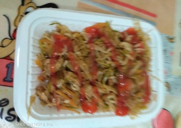 Stir fried chicken with vegetable#4weekschallenge