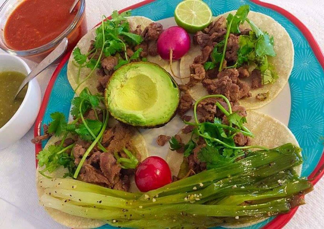 Tacos de bistec