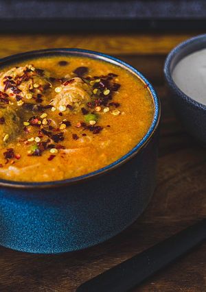A picture of Sauerkraut & Beans soup.