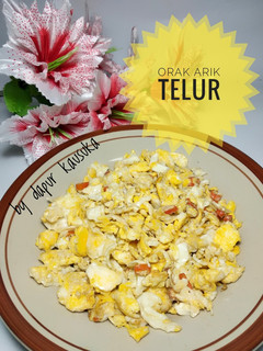 Foto resep Orak Arik Telur (pedas)