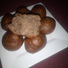 A picture of Chocolate puff puff.