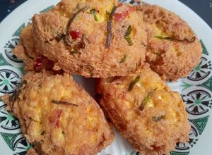 Foto resep Perkedel Tahu Kuning Simpel