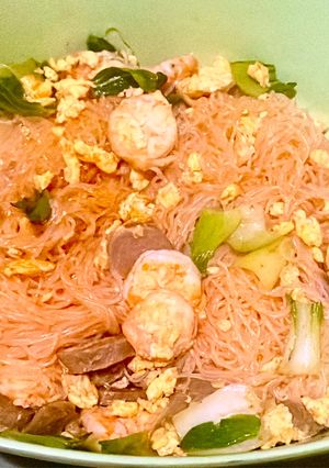 Foto resep Soun Goreng Udang Bumbu Tom Yum