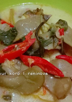 Foto resep Sayur koro pedas