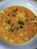 🥄Alubias manteca con bacalao 🐟