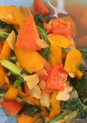 Foto resep Sawi Hijau manis asem