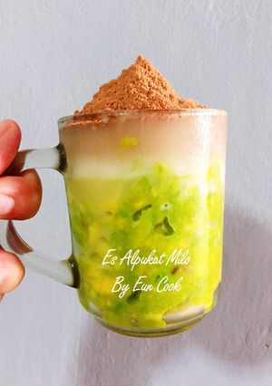 Foto resep Es Alpukat Milo