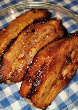 Air Fryer - Sült oldalas recept fotója