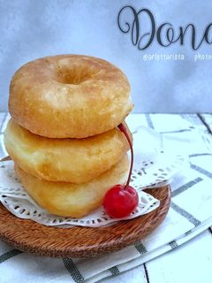 Foto resep Donat empuk lembut tanpa kentang