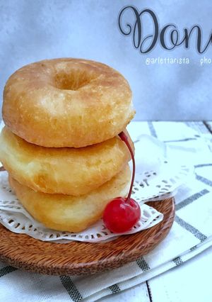 Foto resep Donat empuk lembut tanpa kentang