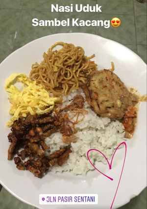 Foto resep Nasi Uduk Sambel Kacang