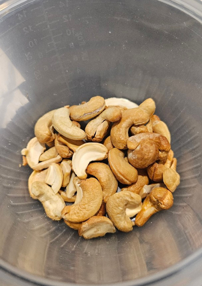 Una foto de Anacardos en airfryer