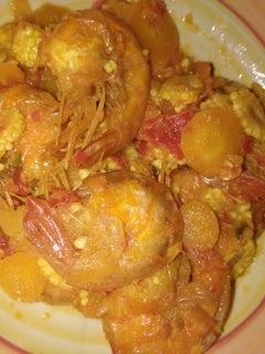 Foto resep Udang goreng saus tomat