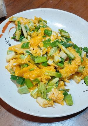 大蔥蛋 的食譜成品照片